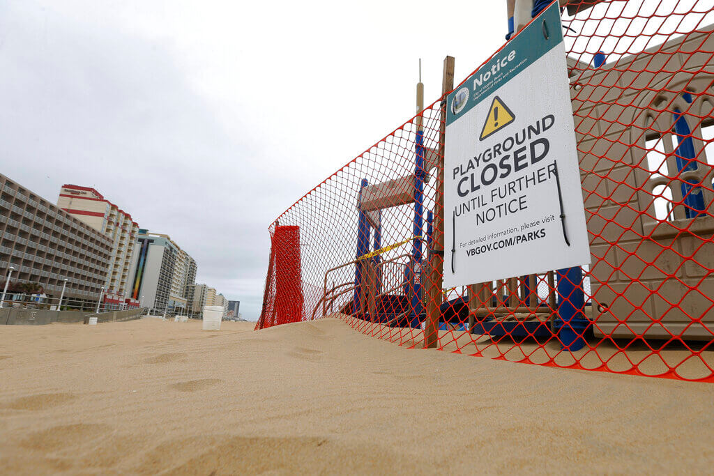 Northam Reopens Virginia Beach After Weekend Crowds Flooded the Closed Shore Anyway
