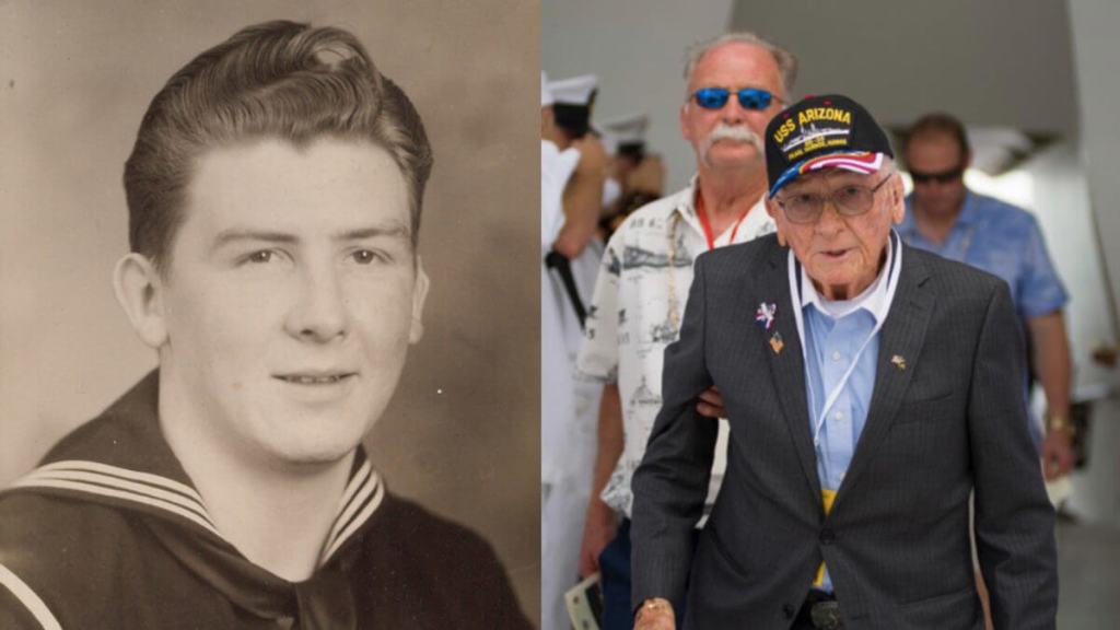One of the Last Remaining Survivors of the U.S.S. Arizona Sinking in Pearl Harbor Dies