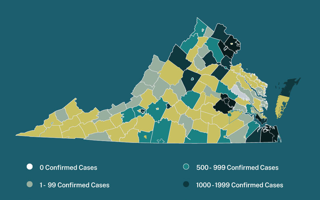 Radford Is No Longer a COVID-19 Hotspot. But Three Other Virginia Counties Took Its Place.