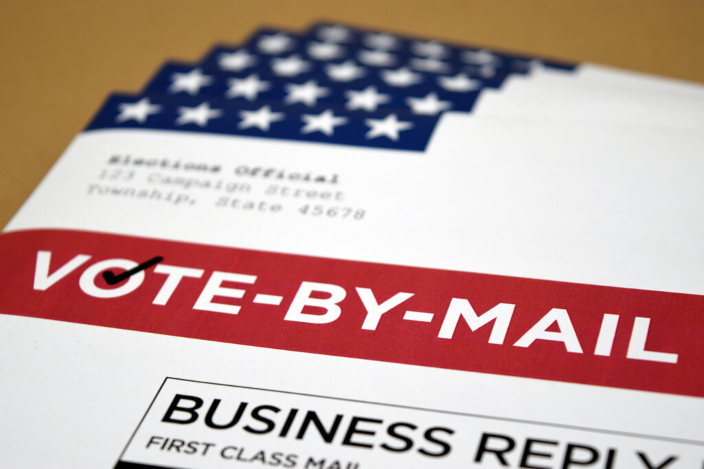 Ballot to vote by mail