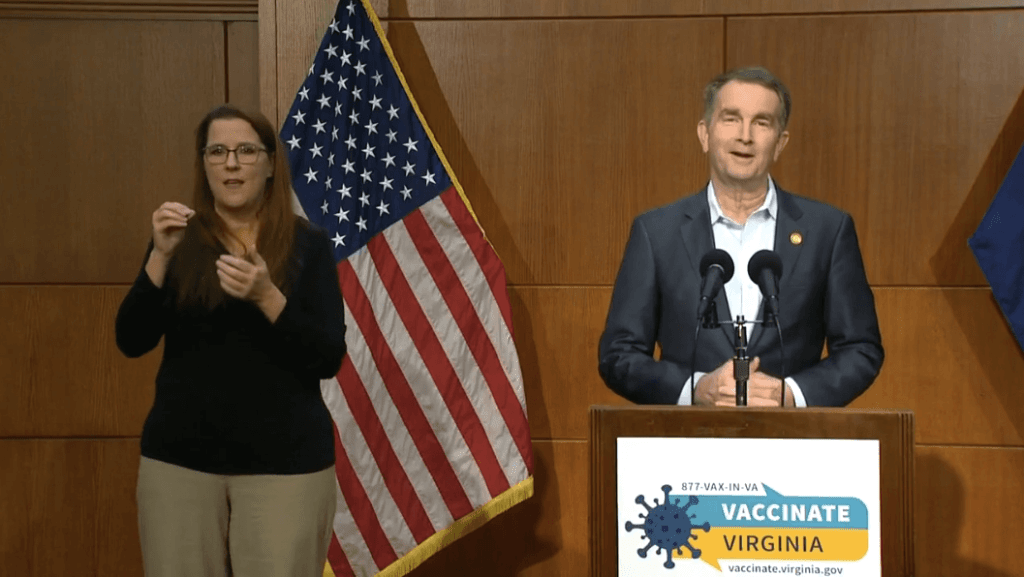 ‘Our Path Back to Normal’ : Northam Outlines Vaccine Plans