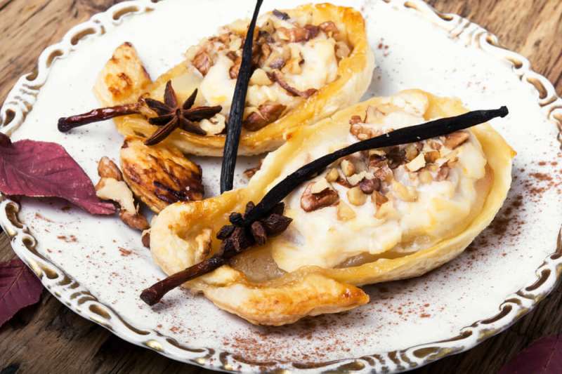 Stuffed pears
