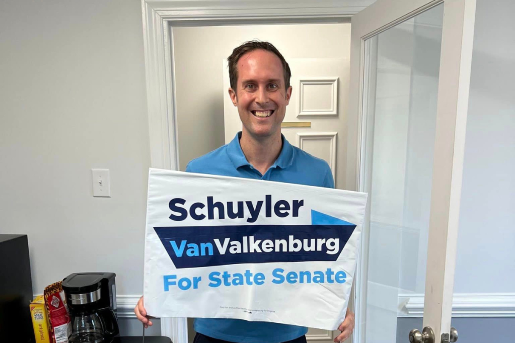 Democratic Senate candidate Schuyler VanValkenburg on the stakes of his race
