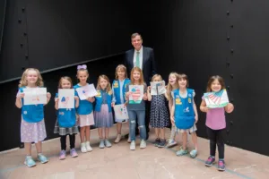 Day of discovery: Daisy Troops explore US Capitol with their Virginia senator 