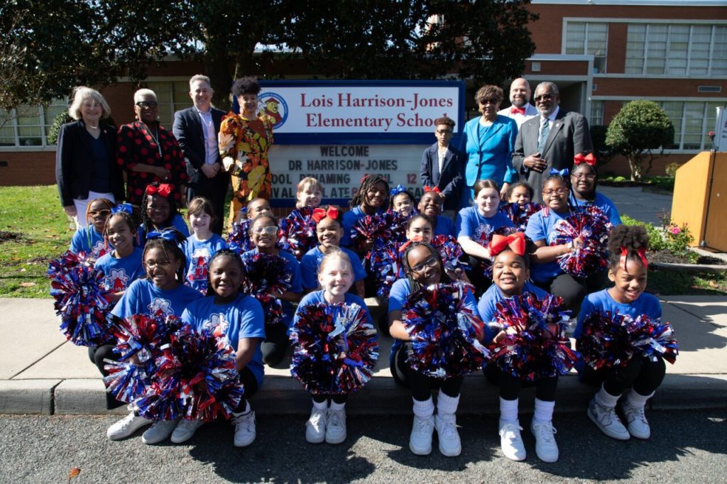 Redefining history: Lois Harrison-Jones School’s name change reflects values