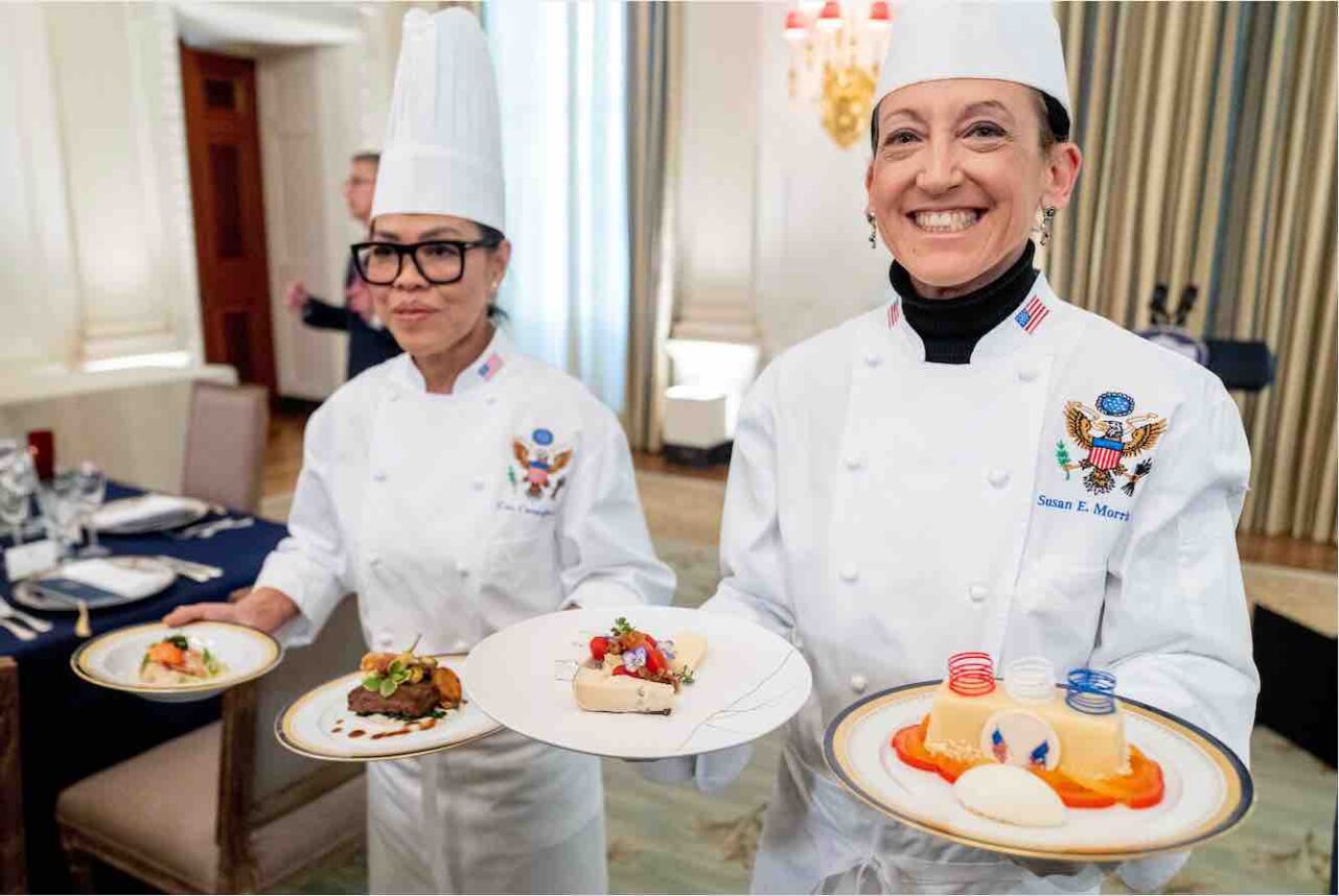 Female White House chef duo has dished up culinary diplomacy at state dinners for nearly a decade