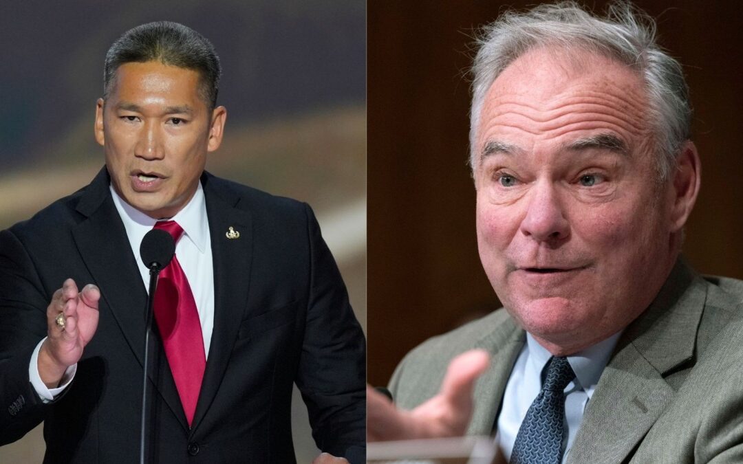 Kaine’s policy skills, Cao’s rhetorical flair clash in Virginia US Senate debate