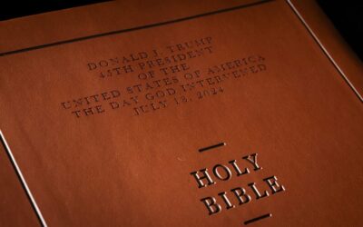 Trump has long blasted China’s trade practices. His ‘God Bless the USA’ Bibles were printed there