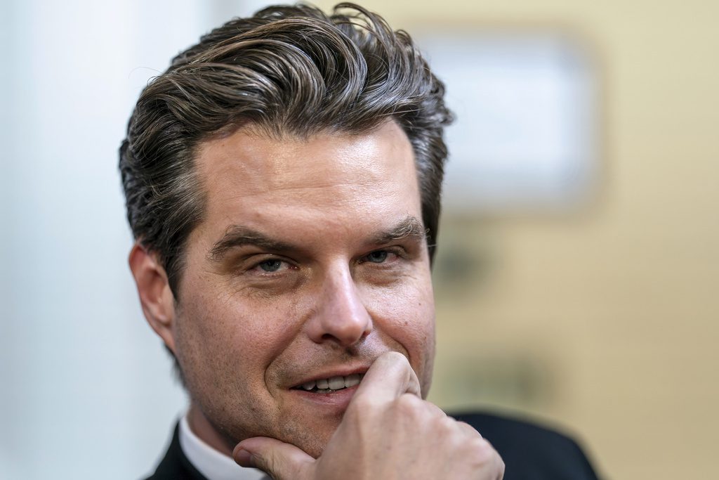 Gaetz’ quick withdrawal suggests that he realized he likely wouldn’t win the votes necessary to be confirmed by the Senate following Trump’s inauguration. (AP Photo/J. Scott Applewhite, File)