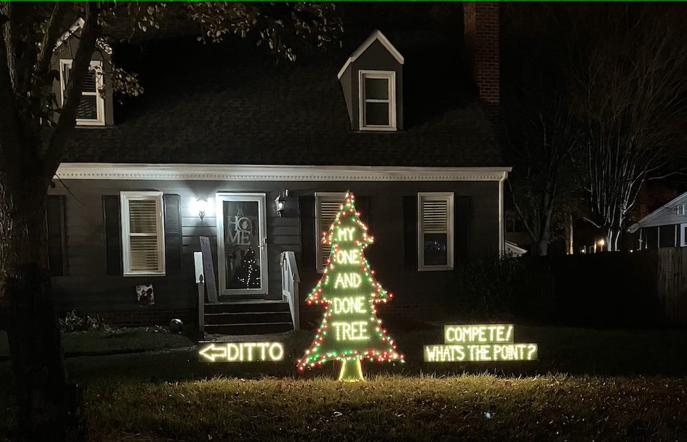 Richmond homes dazzle with 40,000+ Christmas lights