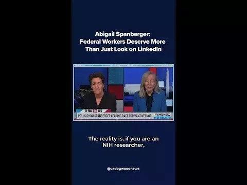 US Representative Abigail Spanberger on Va Governor Youngkin response to federal workers
