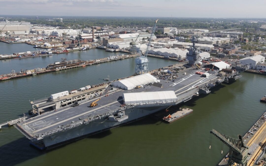 Virginia shipbuilder furloughs more than 400 workers