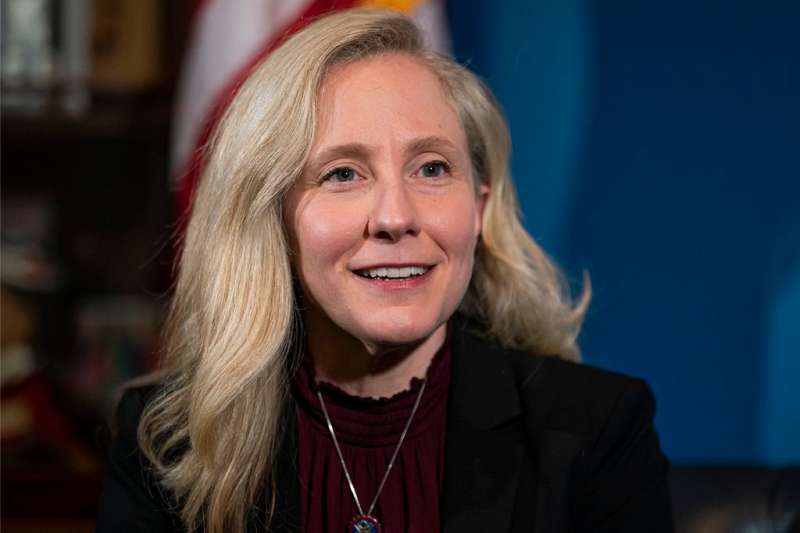 Photo of Democratic nominee for Virginia Governor smiling.