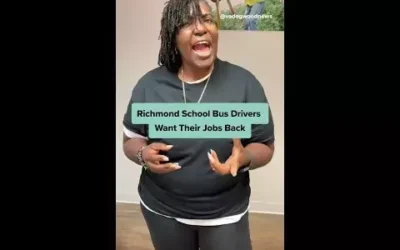 Richmond school bus drivers want their job back