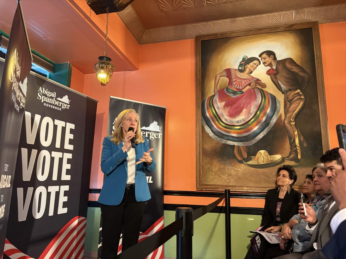 Spanberger rallies Latino voters in Alexandria amid growing distrust of government, deportation fears