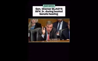 Sen. Warner blasts RFK Jr. during heated Senate hearing