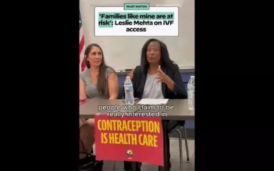 ‘Families like mine are at risk’: Leslie Mehta on IVF access