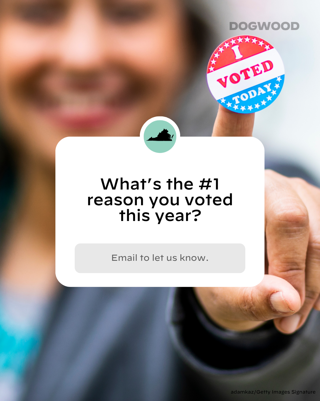What's the No. 1 reason you voted this year?