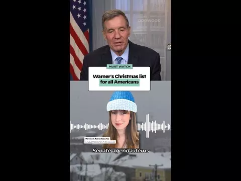 Mark Warner’s Christmas list for all Americans