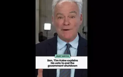 Sen. Tim Kaine explains his vote to end the government shutdown
