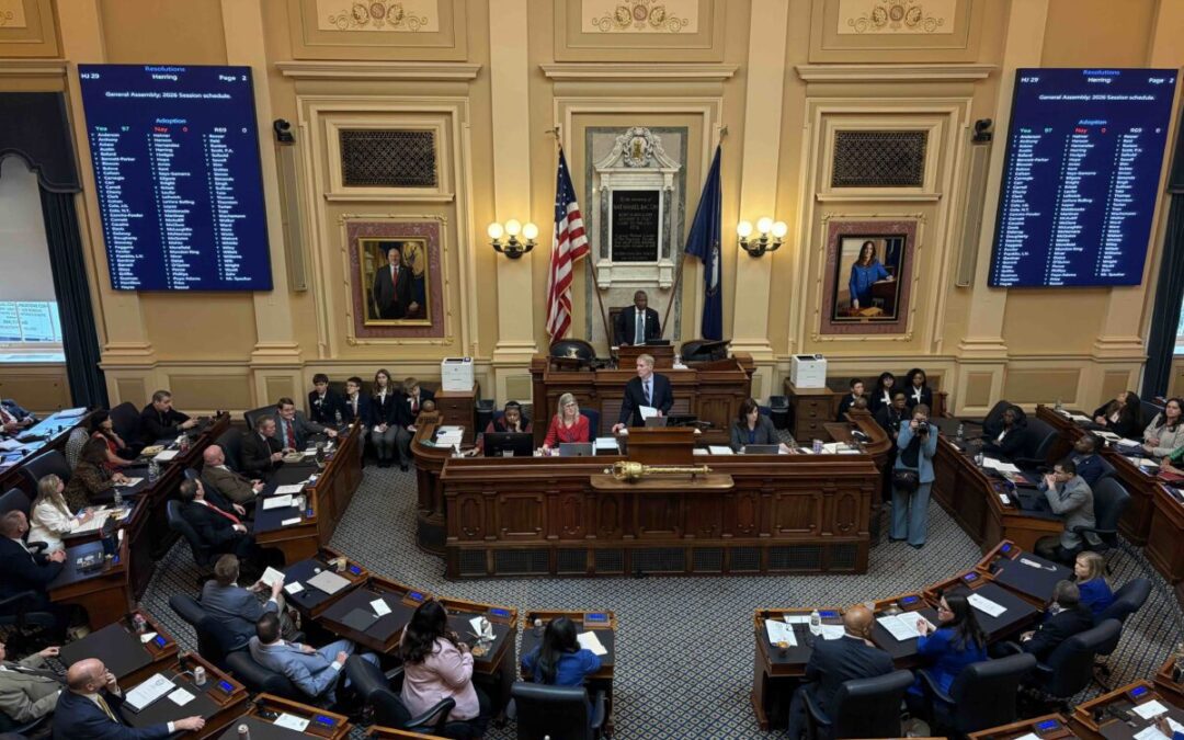 Virginia House Democrats advance four constitutional amendments