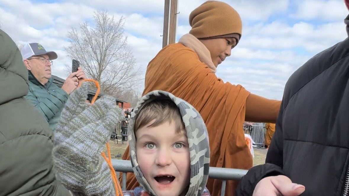 We drove from Virginia to see Buddhist monks—and found an unexpected community