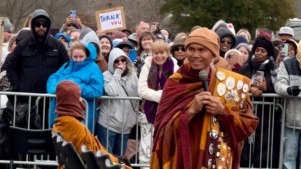 We drove from Virginia to see Buddhist monks—and found an unexpected community