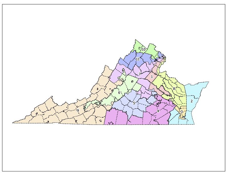 Virginia Democrats pass new congressional map