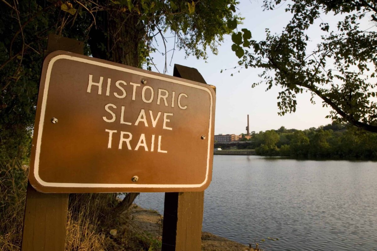 17 sobering stops along the Richmond Slave Trail