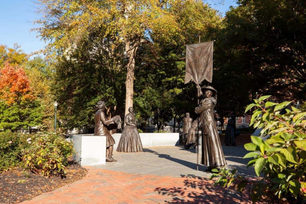 From statues honoring trailblazers and historic homes tied to powerful first ladies to museums that preserve stories of activism, Virginia is chock full of sites that bring women’s contributions into focus.