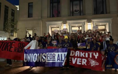 Virginia workers push for bargaining rights with session ending soon