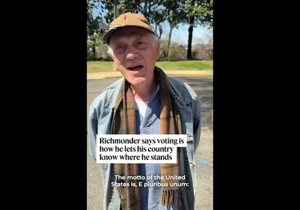 Richmond resident says voting is how he shows where he stands