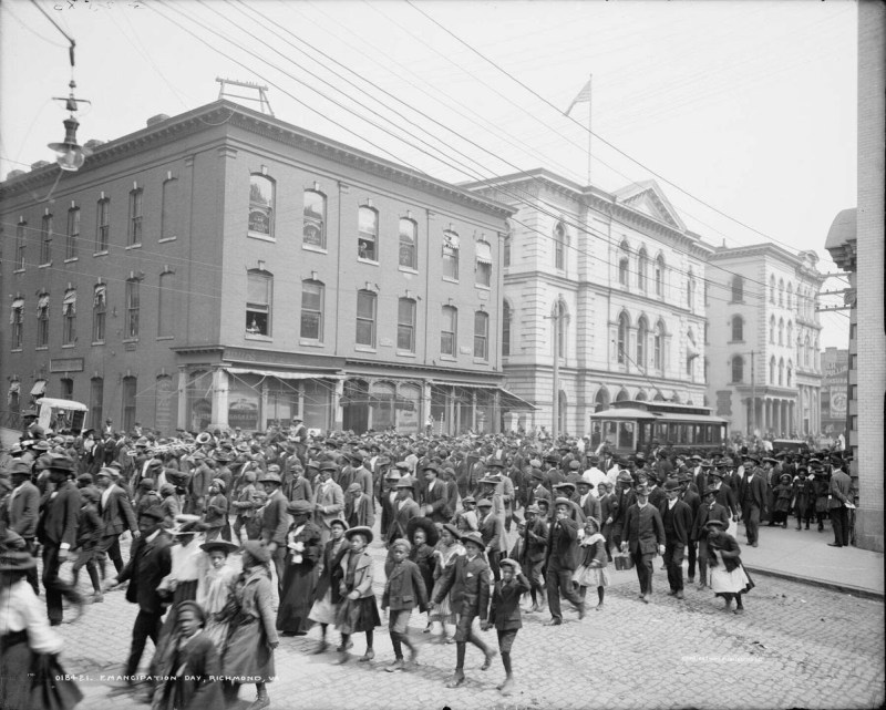 A Juneteenth observation in Richmond circa 1900.