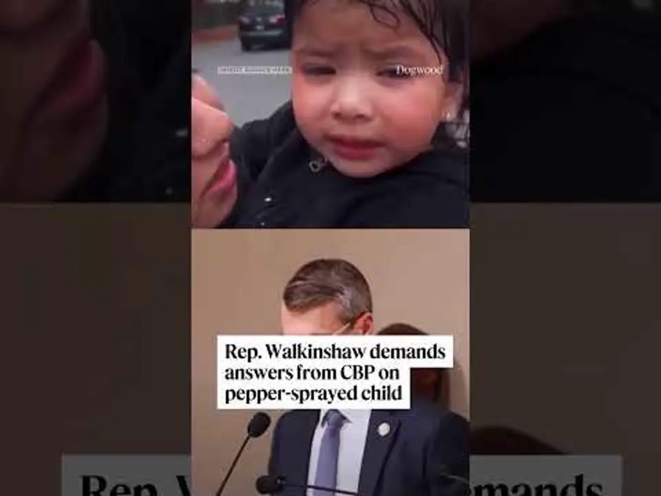 Rep. Walkinshaw Demands Answers From CBP on Pepper-Sprayed Child